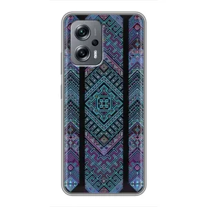 Силиконовый Чехол на Xiaomi POCO X4 GT (Крутой орнамент)