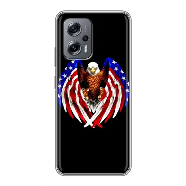 Чехол с рисунком «Крылья США» для Xiaomi POCO X4 GT