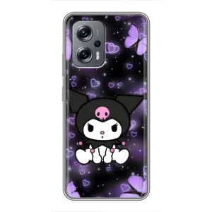 Чехол с персонажем Куроми на Xiaomi POCO X4 GT (Куроми на черном)