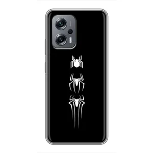 Чохол Супергерой Людина Павук на Xiaomi POCO X4 GT (Лого павука)