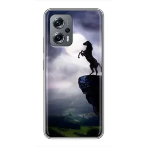 Чехлы с изображением разных животных для Xiaomi POCO X4 GT (Лошадь)