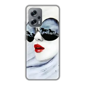 Чехол с картинкой Модные Девчонки Xiaomi POCO X4 GT (Любительница коней)
