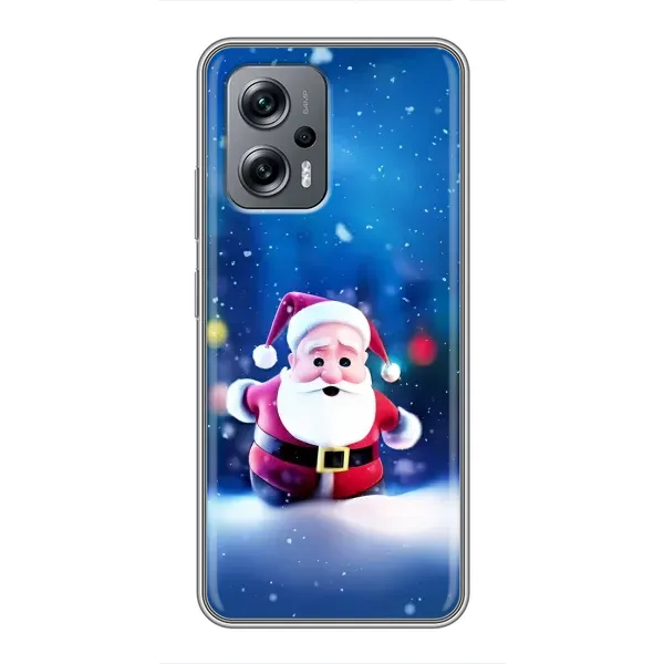 Чехол с рисунком «Маленький Дед Мороз» для Xiaomi POCO X4 GT