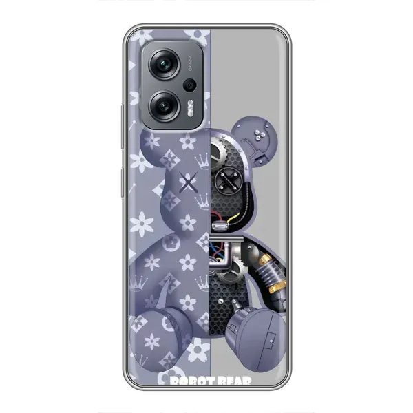 Чехол с рисунком «Медведь Louis Vuitton» для Xiaomi POCO X4 GT
