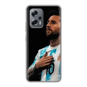 Чохли Лео Мессі Аргентина для Xiaomi POCO X4 GT (Мессі Капітан)