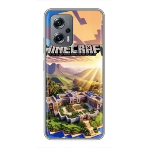 Чохол майнкрафт для Xiaomi POCO X4 GT (MINECRAFT)