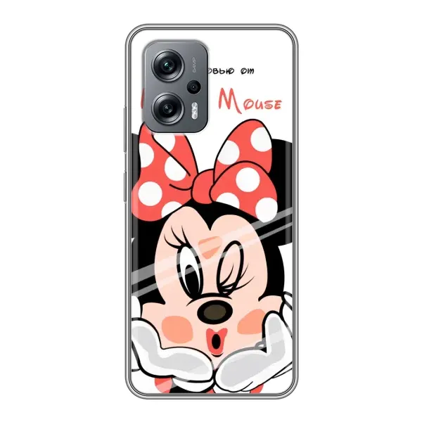 Чехол с рисунком «Minni Mouse» для Xiaomi POCO X4 GT Чехол с рисунком «Minni Mouse» для Xiaomi POCO X4 GT