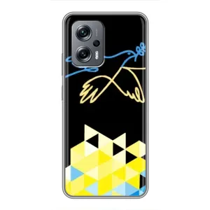 Чехол на Xiaomi POCO X4 GT Украинский дизайн (Мир для Украины)