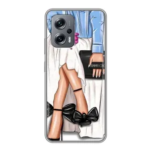 Силиконовый Чехол на Xiaomi POCO X4 GT с картинкой Стильных Девушек (Мода)