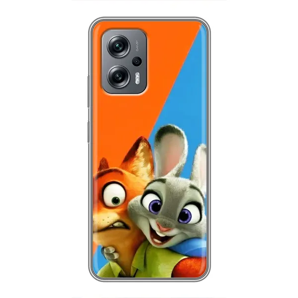Чехол с рисунком «Ник и Хопс» для Xiaomi POCO X4 GT