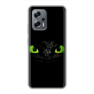 Чехол дракон Беззубик для Xiaomi POCO X4 GT (Глаза Беззубика)