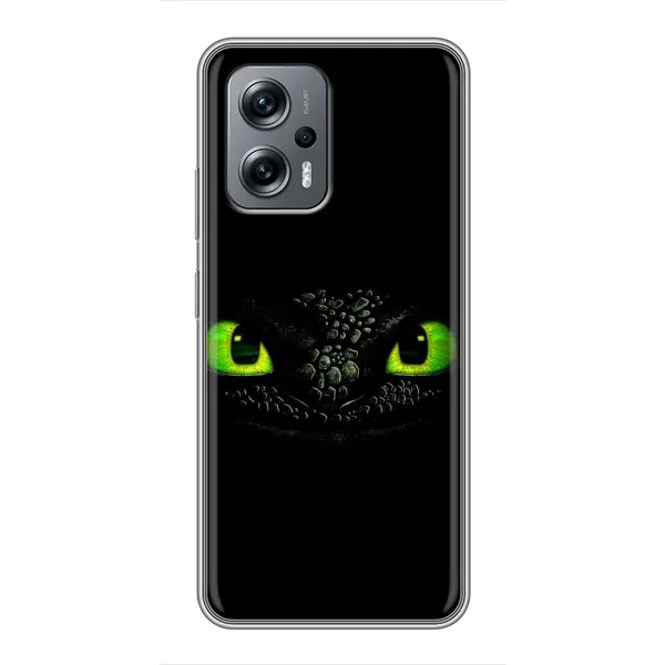Чехол с рисунком «Глаза Беззубика» для Xiaomi POCO X4 GT Чехол с рисунком «Глаза Беззубика» для Xiaomi POCO X4 GT