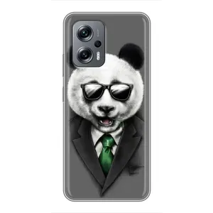 Чохли з Пандами на Xiaomi POCO X4 GT (Панда в окулярах)