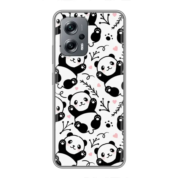 Чехол с рисунком «Пандочки» для Xiaomi POCO X4 GT Чехол с рисунком «Пандочки» для Xiaomi POCO X4 GT