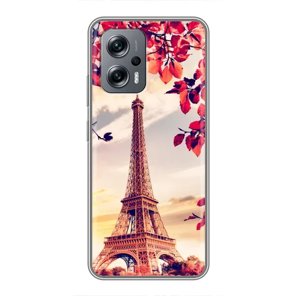 Чехол с рисунком «Paris photo» для Xiaomi POCO X4 GT Чехол с рисунком «Paris photo» для Xiaomi POCO X4 GT