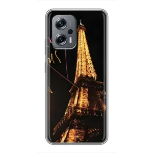 Чехол с Эйфелевой башней на Xiaomi POCO X4 GT (Paris)