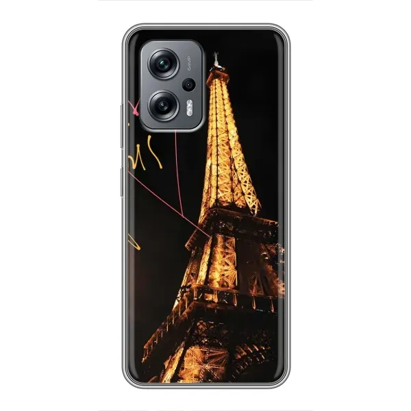 Чехол с рисунком «Paris» для Xiaomi POCO X4 GT Чехол с рисунком «Paris» для Xiaomi POCO X4 GT