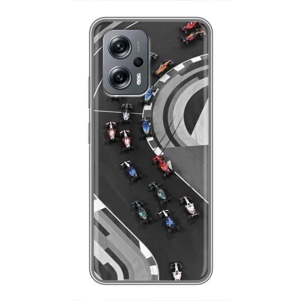 Чехол с рисунком «Гонки ф1» для Xiaomi POCO X4 GT Чехол с рисунком «Гонки ф1» для Xiaomi POCO X4 GT
