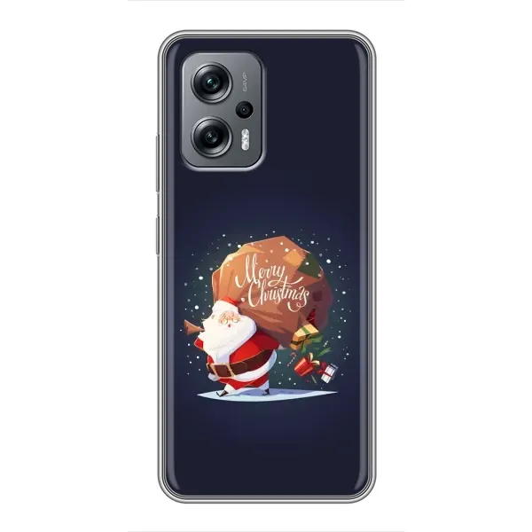 Чехол с рисунком «Подарки от Санты» для Xiaomi POCO X4 GT Чехол с рисунком «Подарки от Санты» для Xiaomi POCO X4 GT