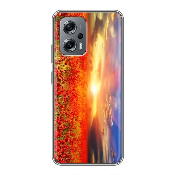 Чехол с рисунком «Поле тюльпанов» для Xiaomi POCO X4 GT Чехол с рисунком «Поле тюльпанов» для Xiaomi POCO X4 GT