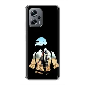 Чохол з картинкою "Герой Pubg" на Xiaomi POCO X4 GT (Пубг мен)