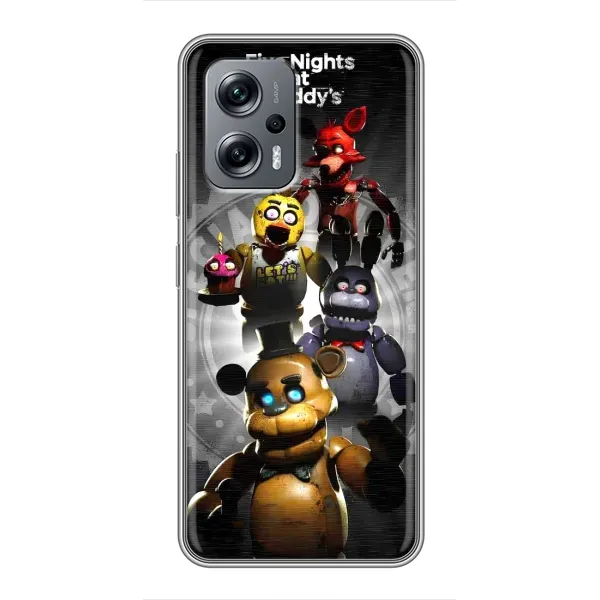 Чехол с рисунком «Пять ночей» для Xiaomi POCO X4 GT Чехол с рисунком «Пять ночей» для Xiaomi POCO X4 GT