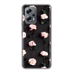 Чохли з принтом Троянд для Xiaomi POCO X4 GT (Троянди)