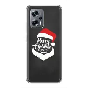 Чехол Санта Клаус для Xiaomi POCO X4 GT (Санта Крисмас)