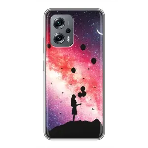 Силиконовые Чехлы Любимому человеку для Xiaomi POCO X4 GT (Шарики в небе)