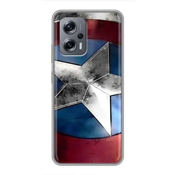 Чехол с рисунком «Щит Капитана Америки» для Xiaomi POCO X4 GT Чехол с рисунком «Щит Капитана Америки» для Xiaomi POCO X4 GT