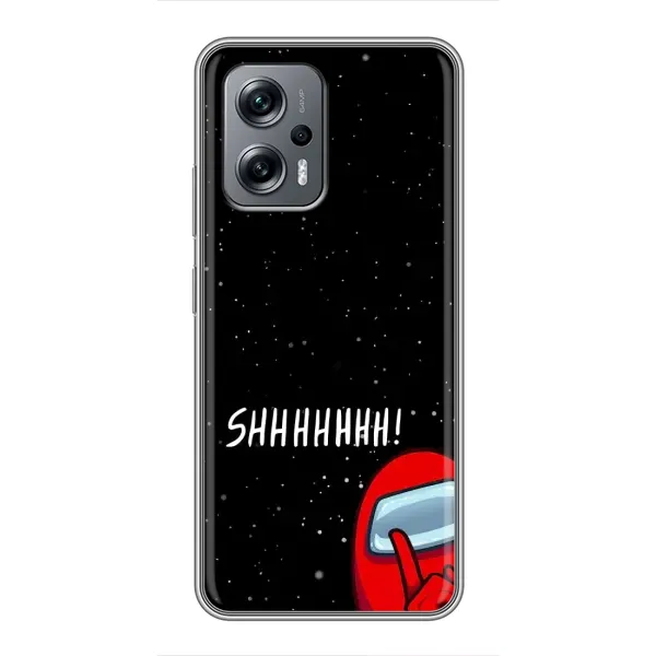 Чохол з малюнком «SHHHHH» для Xiaomi POCO X4 GT Чохол з малюнком «SHHHHH» для Xiaomi POCO X4 GT