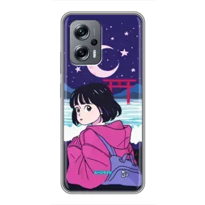 Чехол с персонажами АНИМЕ на Xiaomi POCO X4 GT (Синобу Миякэ)