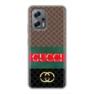 Чохли бренд ГУЧЧІ для Xiaomi POCO X4 GT (Стиль GUCCI)