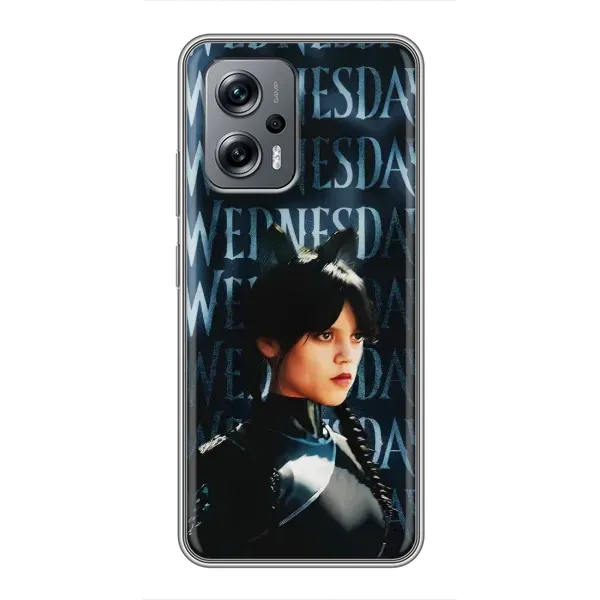Чехол с рисунком «Уэнздей с ушками» для Xiaomi POCO X4 GT Чехол с рисунком «Уэнздей с ушками» для Xiaomi POCO X4 GT