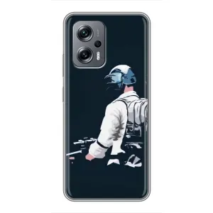 Чохол з картинкою "Герой Pubg" на Xiaomi POCO X4 GT (В екіперівці)