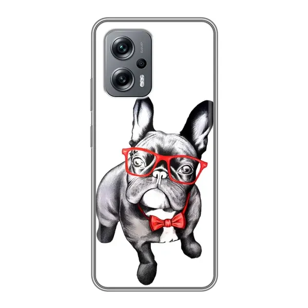 Чехол с рисунком «В очках» для Xiaomi POCO X4 GT Чехол с рисунком «В очках» для Xiaomi POCO X4 GT