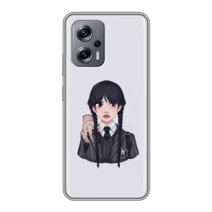 Чехлы с принтом Уэнсдей на Xiaomi POCO X4 GT (Вещь Венсдей)