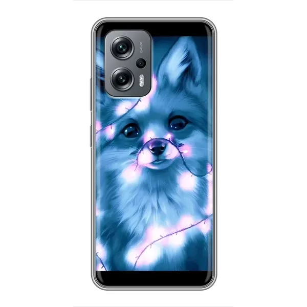 Чехол с рисунком «Яркая Лиса» для Xiaomi POCO X4 GT Чехол с рисунком «Яркая Лиса» для Xiaomi POCO X4 GT