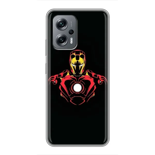 Чехол с рисунком «Железный человек» для Xiaomi POCO X4 GT Чехол с рисунком «Железный человек» для Xiaomi POCO X4 GT