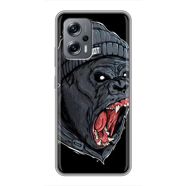 Чехол с рисунком «Злая Обезьяна» для Xiaomi POCO X4 GT Чехол с рисунком «Злая Обезьяна» для Xiaomi POCO X4 GT