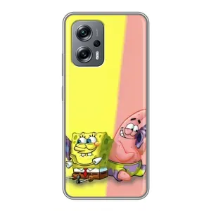 Чехлы с Патриком на Xiaomi POCO X4 GT (Звонок)