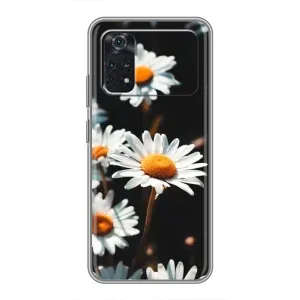 Чохол з ромашками на Xiaomi POCO X4 Pro 5G (Білі ромашки)