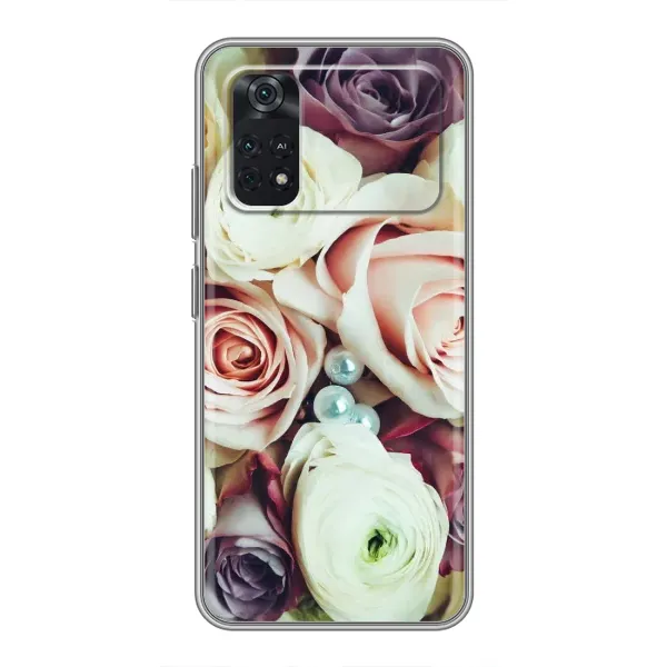 Чохол з малюнком «Букет Троянд» для Xiaomi POCO X4 Pro 5G Чохол з малюнком «Букет Троянд» для Xiaomi POCO X4 Pro 5G