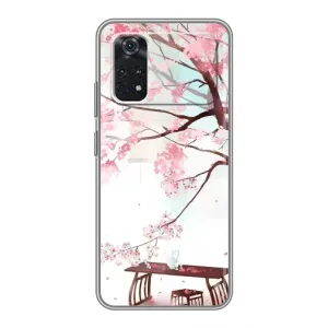 Чехол с принтом САКУРЫ на Xiaomi POCO X4 Pro 5G (Чайная церемония)