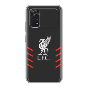 Силиконовые Чехлы принт Футбол на Xiaomi POCO X4 Pro 5G (Эмблема Liverpool)