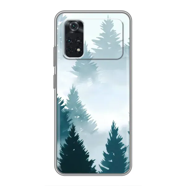 Чехол с рисунком «Горный лес» для Xiaomi POCO X4 Pro 5G