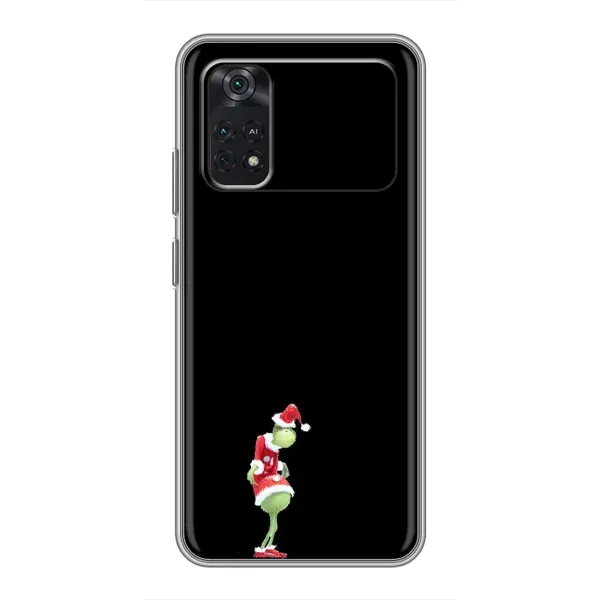 Чехол с рисунком «Гринч на чорном» для Xiaomi POCO X4 Pro 5G Чехол с рисунком «Гринч на чорном» для Xiaomi POCO X4 Pro 5G