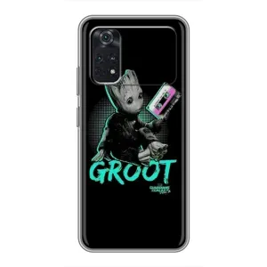 Чехол Супергерои Марвел на Поко X4 про 5джи (Groot)
