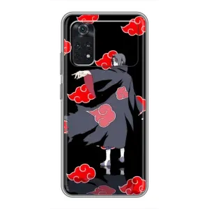 Чехлы с картинкой Итачи Учиха на Xiaomi POCO X4 Pro 5G (Итачи облако)
