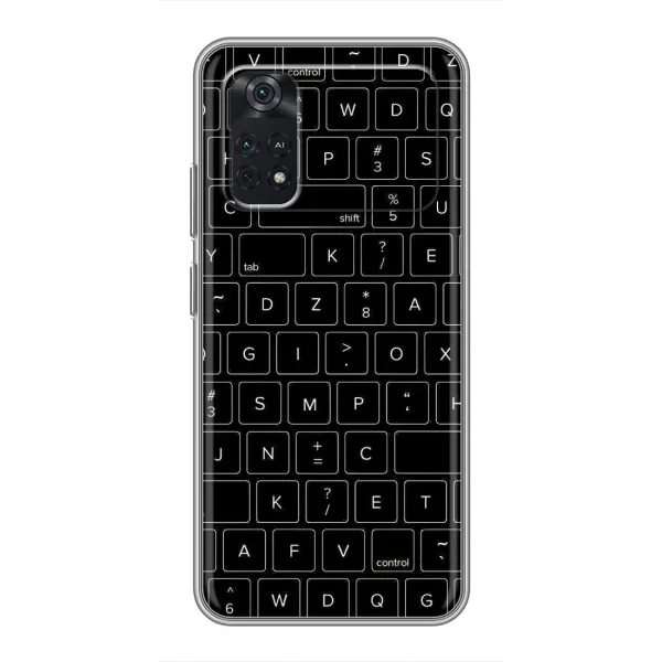 Чехол с рисунком «Клавиатура» для Xiaomi POCO X4 Pro 5G Чехол с рисунком «Клавиатура» для Xiaomi POCO X4 Pro 5G